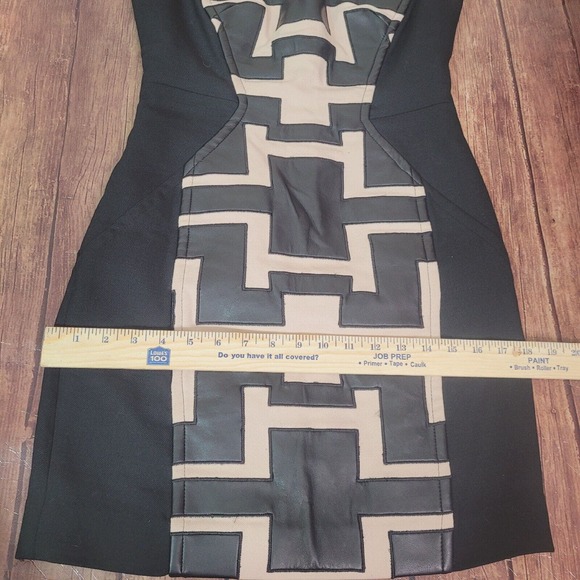 Milly Womens Dress Black 4 Sheath Wool Blend Sleeveless Knee Length - Picture 5 of 12